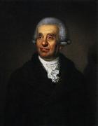 unknow artist Portrait of Johann Ludwig Wilhelm Gleim (1719-1803), German poet oil painting on canvas